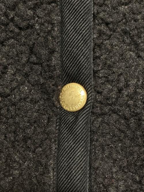 Traditional Weatherwear（トラディショナルウェザーウェア）Traditional Weatherwear (トラディショナルウェザーウェア) ボアコート ブラック サイズ:34の古着・服飾アイテム