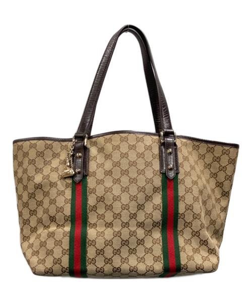 GUCCI（グッチ）GUCCI (グッチ) GGキャンバストートバッグの古着・服飾アイテム