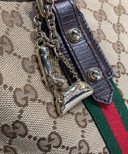 GUCCI（グッチ）GUCCI (グッチ) GGキャンバストートバッグの古着・服飾アイテム