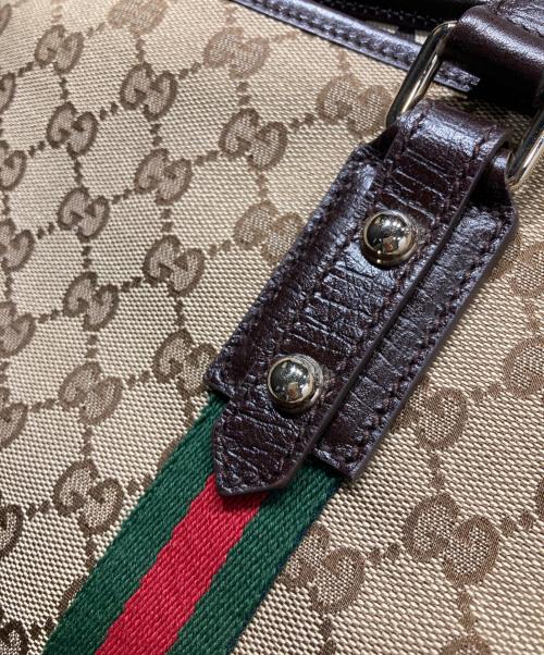 GUCCI（グッチ）GUCCI (グッチ) GGキャンバストートバッグの古着・服飾アイテム