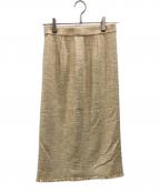 EPOCAエポカ）の古着「コットンミックスツイード タイトスカート」｜ベージュ