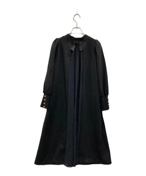 M'S GRACY（エムズグレイシー）M'S GRACY (エムズグレイシー) バックリボンワンピース ブラック サイズ:38の古着・服飾アイテム