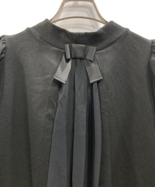 M'S GRACY（エムズグレイシー）M'S GRACY (エムズグレイシー) バックリボンワンピース ブラック サイズ:38の古着・服飾アイテム