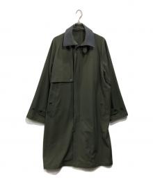 RAINMAKER（レインメーカー）の古着「DETACHABLE COLLARCOAT」｜グリーン
