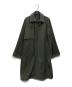 RAINMAKER（レインメーカー）の古着「DETACHABLE COLLARCOAT」｜グリーン