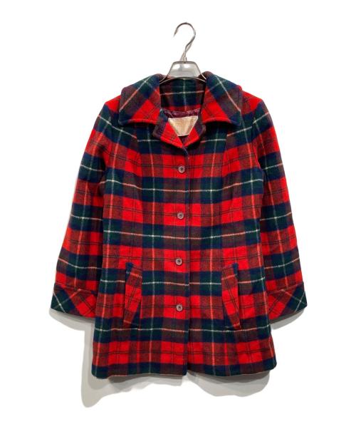 PENDLETON（ペンドルトン）PENDLETON (ペンドルトン) ウールチェックジャケット レッド サイズ:不明の古着・服飾アイテム