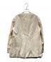 Plage (プラージュ) リネン混ノーカラージャケット ベージュ サイズ:S：10000円