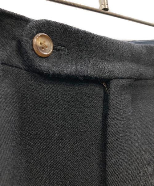 MADISON BLUE（マディソンブルー）MADISON BLUE (マディソンブルー) ワンタックウールパンツ ブラック サイズ:00(XS)の古着・服飾アイテム