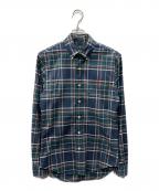 RALPH LAURENラルフローレン）の古着「チェックシャツ」｜ネイビー