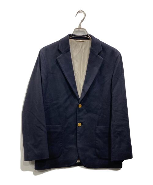 UNIVERSAL LANGUAGE（ユニバーサルランゲージ）UNIVERSAL LANGUAGE (ユニバーサルランゲージ) テーラードジャケット ネイビー サイズ:Mの古着・服飾アイテム