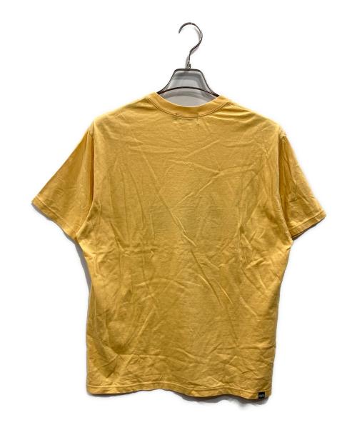 Hysteric Glamour（ヒステリックグラマー）Hysteric Glamour (ヒステリックグラマー) NEXT LEVEL刺繍 Tシャツ イエロー サイズ:Ｌの古着・服飾アイテム