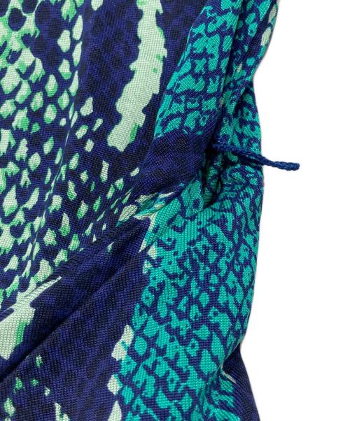 DIANE VON FURSTENBERG（ダイアンフォンファステンバーグ）DIANE VON FURSTENBERG (ダイアンフォンファステンバーグ) シルクワンピース グリーン サイズ:4の古着・服飾アイテム