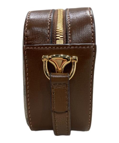 GUCCI（グッチ）GUCCI (グッチ) ホースビットショルダーバッグ ブラウンの古着・服飾アイテム