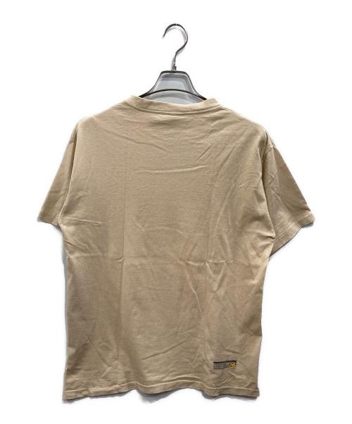 stussy（ステューシー）stussy (ステューシー) プリントTシャツ ベージュ サイズ:Ｌの古着・服飾アイテム