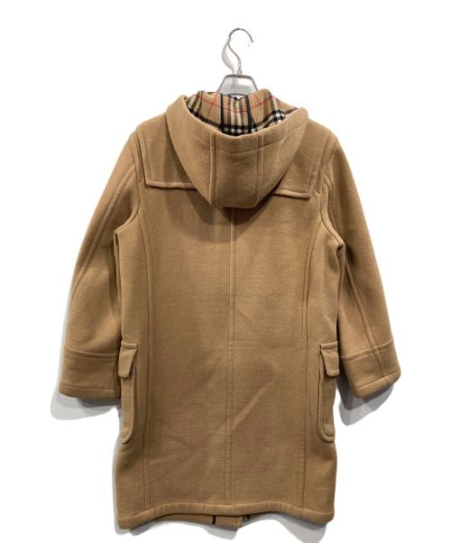 BURBERRY BLUE LABEL（バーバリー ブルー レーベル）BURBERRY BLUE LABEL (バーバリー ブルー レーベル) 裏地ノヴァチェックダッフルコート ベージュ サイズ:38の古着・服飾アイテム