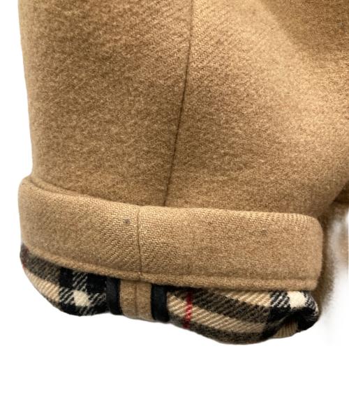 BURBERRY BLUE LABEL（バーバリー ブルー レーベル）BURBERRY BLUE LABEL (バーバリー ブルー レーベル) 裏地ノヴァチェックダッフルコート ベージュ サイズ:38の古着・服飾アイテム