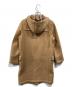 BURBERRY BLUE LABEL (バーバリー ブルー レーベル) 裏地ノヴァチェックダッフルコート ベージュ サイズ:38：8000円