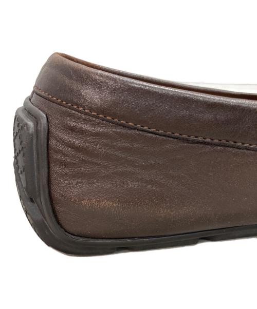 GUCCI（グッチ）GUCCI (グッチ) ビットローファー ブラウン サイズ:8　1/2の古着・服飾アイテム