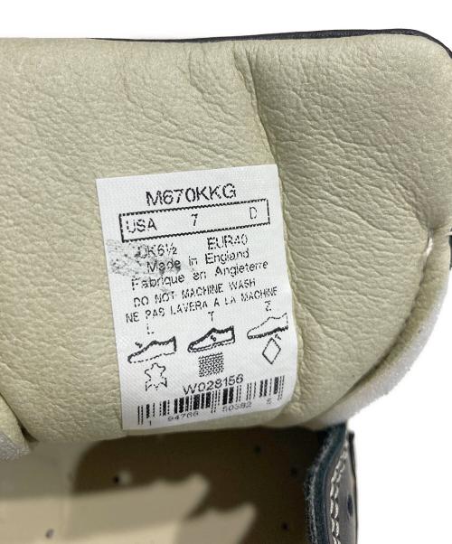 NEW BALANCE（ニューバランス）NEW BALANCE (ニューバランス) ローカットスニーカー ブラック サイズ:7Dの古着・服飾アイテム