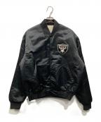 STARTERスターター）の古着「ヴァーシティージャケット」｜ブラック