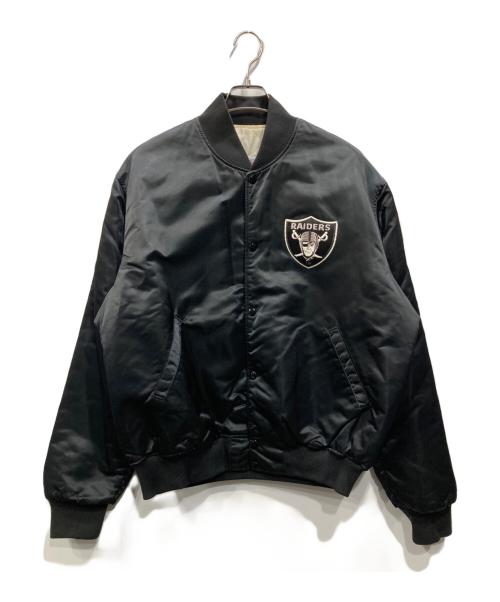 STARTER（スターター）STARTER (スターター) ヴァーシティージャケット ブラック サイズ:XLの古着・服飾アイテム