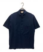 HERMESエルメス）の古着「ポロシャツ」｜ネイビー