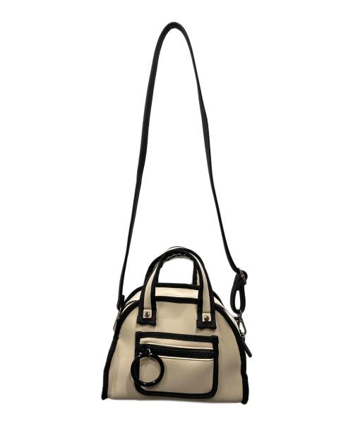 Papillonner（パピヨネ）Papillonner (パピヨネ) WETLINE ボストンバッグ アイボリーの古着・服飾アイテム