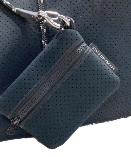 STATE OF ESCAPE（ステイトオブエスケープ）STATE OF ESCAPE (ステイトオブエスケープ) Escape Carryallトートバッグ ブラックの古着・服飾アイテム