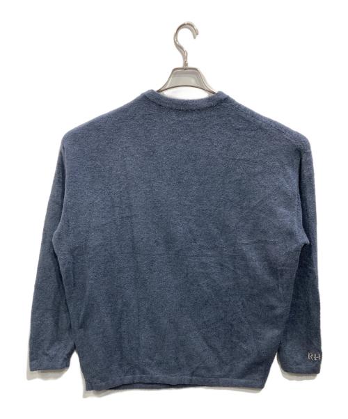 barefoot dreams（ベアフットドリームス）BAREFOOT DREAMS (ベアフットドリームス) Ron Herman (ロンハーマン) RH Logo Crew Neck Pullover ネイビー サイズ:Mの古着・服飾アイテム
