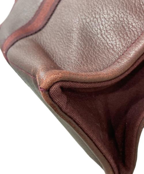 HERMES（エルメス）HERMES (エルメス) ハーフレザートートバッグ ブラウンの古着・服飾アイテム
