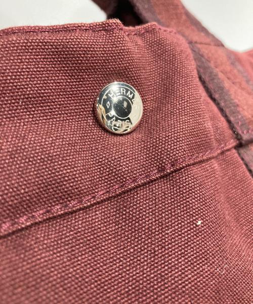HERMES（エルメス）HERMES (エルメス) ハーフレザートートバッグ ブラウンの古着・服飾アイテム