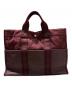HERMES (エルメス) ハーフレザートートバッグ ブラウン：18000円