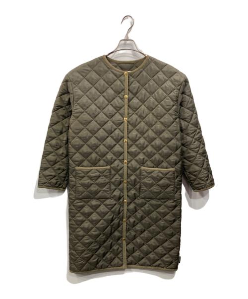 Traditional Weatherwear（トラディショナルウェザーウェア）Traditional Weatherwear (トラディショナルウェザーウェア) キルティングコート グリーン サイズ:34の古着・服飾アイテム