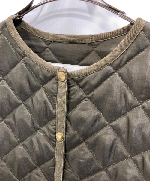 Traditional Weatherwear（トラディショナルウェザーウェア）Traditional Weatherwear (トラディショナルウェザーウェア) キルティングコート グリーン サイズ:34の古着・服飾アイテム