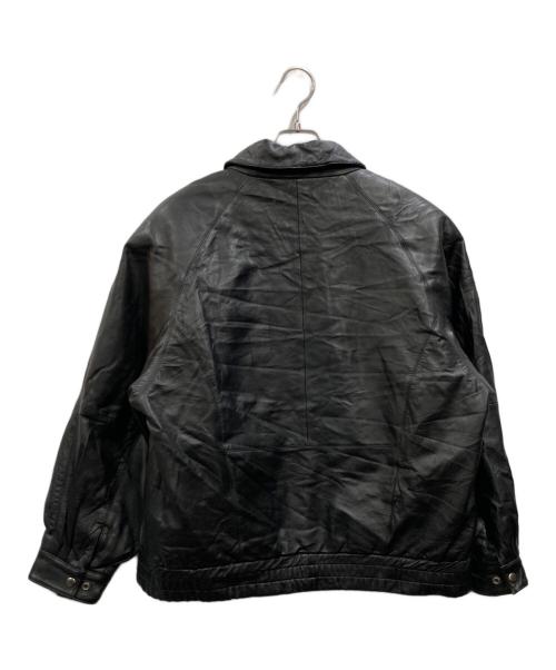 wilsons（ウィルソンズ）wilsons (ウィルソンズ) ライナー付レザージャケット ブラック サイズ:Lの古着・服飾アイテム