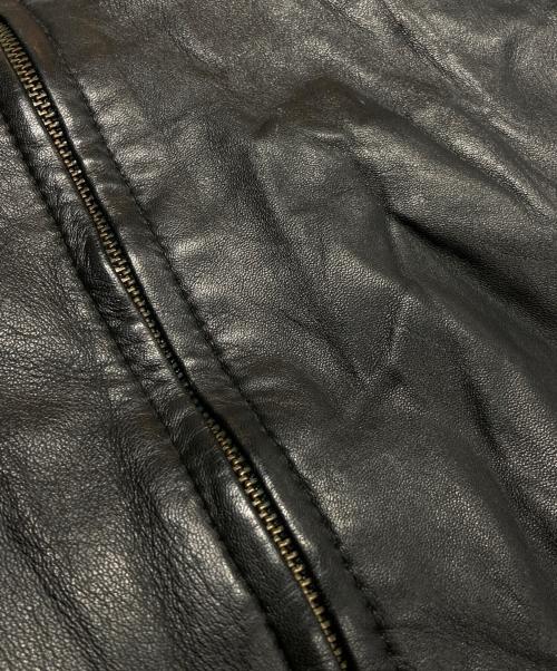 wilsons（ウィルソンズ）wilsons (ウィルソンズ) ライナー付レザージャケット ブラック サイズ:Lの古着・服飾アイテム