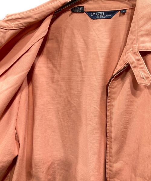 POLO RALPH LAUREN（ポロ・ラルフローレン）POLO RALPH LAUREN (ポロ・ラルフローレン) スイングトップ ピンク サイズ:Lの古着・服飾アイテム