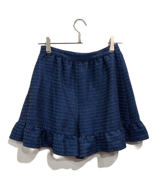 LANVIN en Bleu（ランバンオンブルー）LANVIN en Bleu (ランバンオンブルー) ツイードセットアップ ネイビー サイズ:38の古着・服飾アイテム