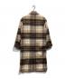 heliopole (エリオポール) MANTECOシャギーチェックコート ブラウン サイズ:Ｓ：16000円