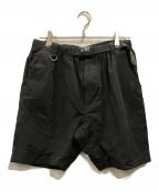 Schottショット）の古着「ナイロンハーフパンツ」｜ブラック