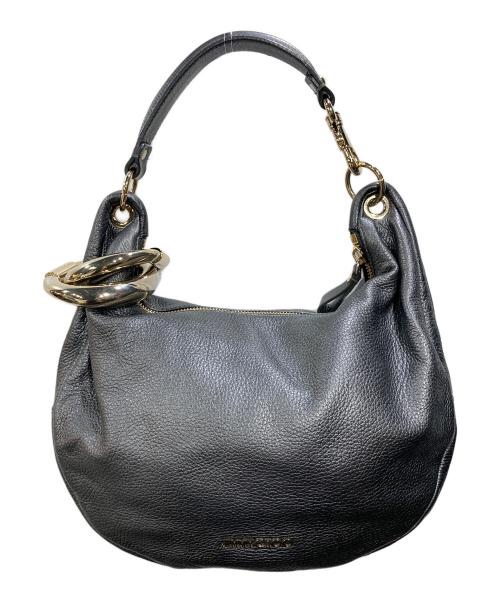 JIMMY CHOO（ジミーチュウ）JIMMY CHOO (ジミーチュウ) ワンショルダーバッグ メタルグレーの古着・服飾アイテム