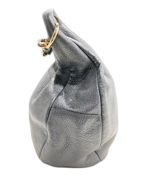 JIMMY CHOO（ジミーチュウ）JIMMY CHOO (ジミーチュウ) ワンショルダーバッグ メタルグレーの古着・服飾アイテム