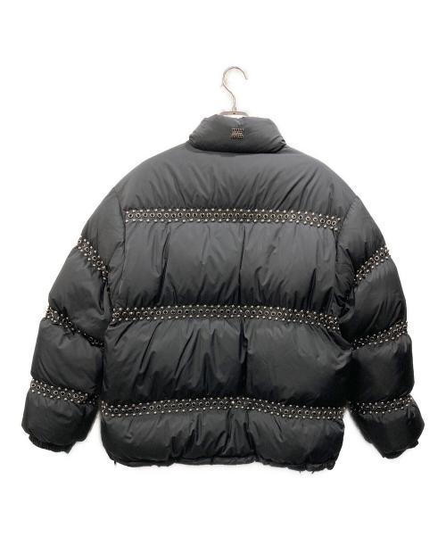SUPREME（シュプリーム）Supreme (シュプリーム) b.b.simon (ビービーサイモン) Studded Puffer Jacket ブラック サイズ:Lの古着・服飾アイテム