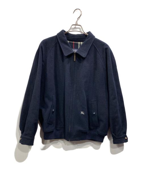 Burberry's（バーバリーズ）Burberry's (バーバリーズ) 裏地ノヴァチェックブルゾン ネイビー サイズ:不明の古着・服飾アイテム