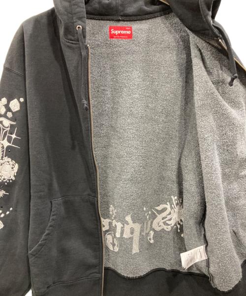SUPREME（シュプリーム）Supreme (シュプリーム) AOI Zip Up Hooded Sweatshirt ブラック サイズ:Mの古着・服飾アイテム