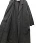 中古・古着 FRAMeWORK (フレームワーク) 綿麻プレーンコート ブラック サイズ:38：5000円