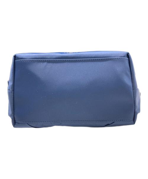 LANVIN en Bleu（ランバンオンブルー）LANVIN en Bleu (ランバンオンブルー) リボンハンドバッグ ネイビーの古着・服飾アイテム