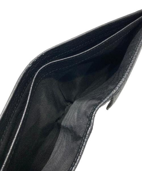 PRADA（プラダ）PRADA (プラダ) 2つ折り財布 ブラックの古着・服飾アイテム