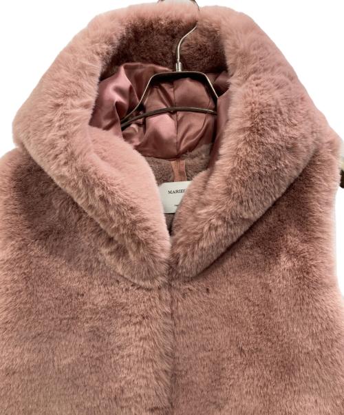 MARIED'OR（マリードール）MARIED'OR (マリードール) フェイクファーベスト ピンク サイズ:Sの古着・服飾アイテム
