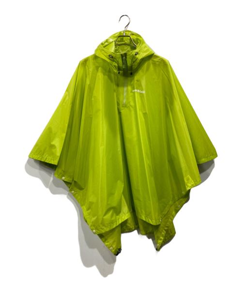 mont-bell（モンベル）mont-bell (モンベル) ポンチョ 黄緑 サイズ:Sの古着・服飾アイテム